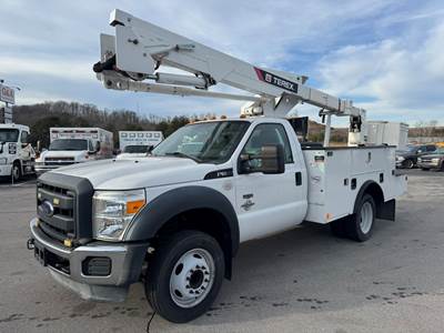 2016 Ford F-550 Boom / Bucket Truck - Terex HI RANGER LT 40 Aerial Lift