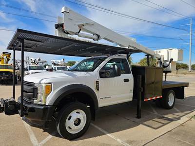 2017 Ford F-550 DRW 4X4 Boom / Bucket Truck - Hi-Ranger LT40 Aerial Lift