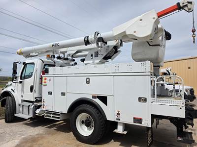 2019 Ford F-550 DRW 4X4 Extended Cab Boom / Bucket Truck - Altec AT41M Aerial Lift