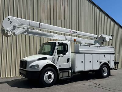 2017 Freightliner M2 106 Boom / Bucket Truck - Terex Hi-Ranger 5TC-55 Aerial Lift