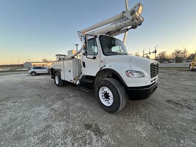 2012 Freightliner M2 106 Hybrid Boom / Bucket Truck - Altec AN55EOC Aerial Lift