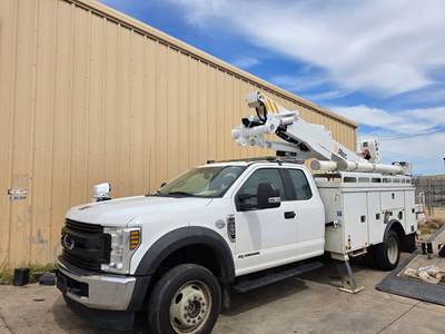 2019 Freightliner Extended Cab Boom / Bucket Truck - Altec L42M Aerial Lift