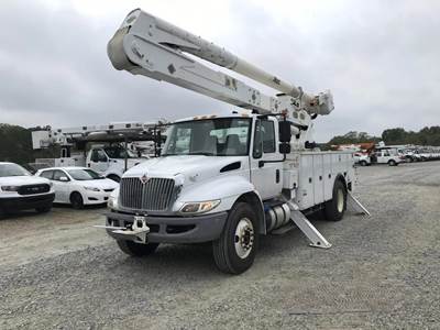 2016 International 4300 Boom / Bucket Truck - Altec AA55 MH Aerial Lift