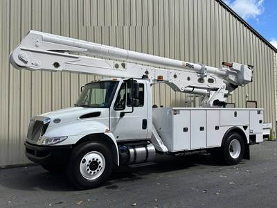 2019 International 4300 Boom / Bucket Truck - Altec AA55 Aerial Lift