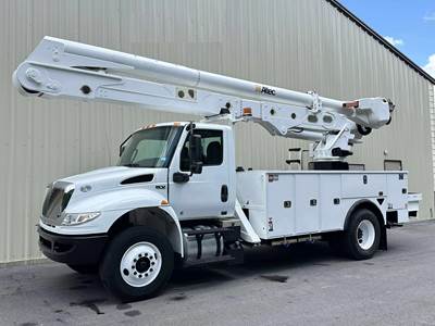 2020 International MV607 Boom / Bucket Truck - Altec AA55 MH Aerial Lift