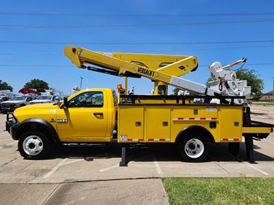 2018 RAM 5500 Boom / Bucket Truck - Versalift Aerial Lift