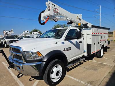 2016 RAM 5500 Boom / Bucket Truck - Altec AT40G Aerial Lift
