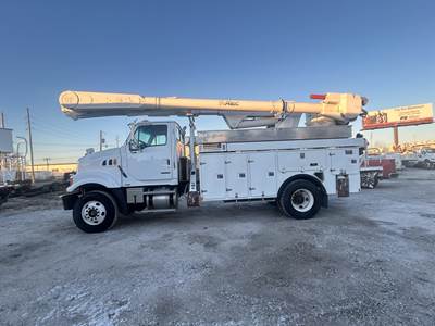 2008 Sterling L8500 4X2 Boom / Bucket Truck - Altec AM55E Aerial Lift