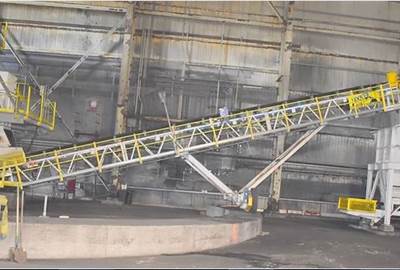 Hoover Radial Stacking Conveyor