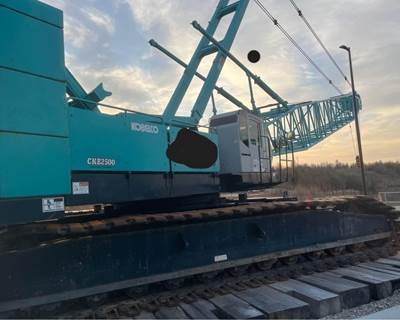 Kobelco CKE2500 Crawler Crane For Sale, 18,000 Hours | Midwest, NC ...