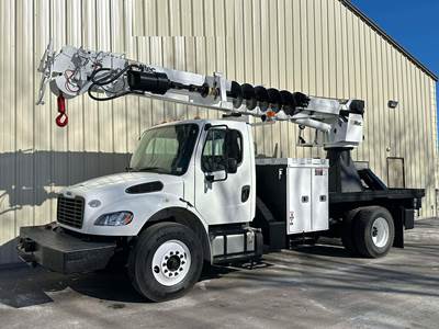 2018 Freightliner M2 106 Altec Digger Derrick Truck