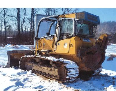 2014 John Deere 700K LGP Dozer - Winch & Arch