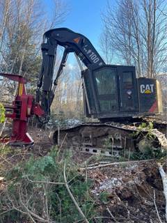 2016 Caterpillar 521B TRACK Feller Buncher - Quadco 21SC Felling Head