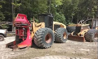Caterpillar 573 Feller Buncher - Hotsaw