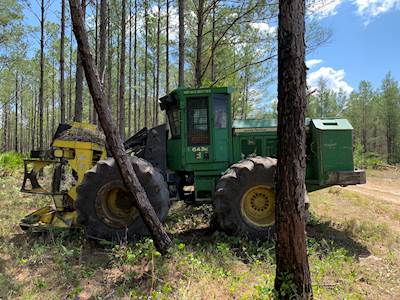 2014 John Deere 643K Feller Buncher