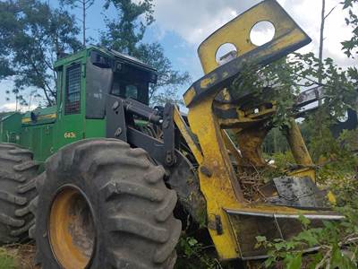 2013 John Deere 643K Feller Buncher