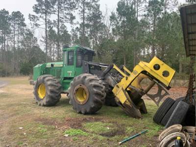 2014 John Deere 643K Feller Buncher - Hotsaw