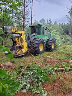 2018 John Deere 643L Feller Buncher