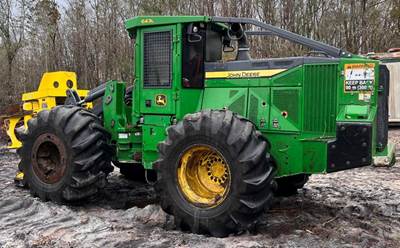 2018 John Deere 643L Feller Buncher