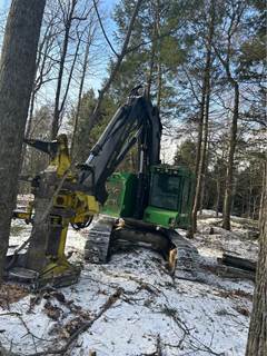 2012 John Deere 753J Feller Buncher