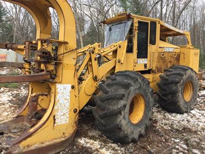 2000 John Deere 843G Feller Buncher