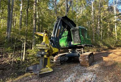 2015 John Deere 859M Wheeled Feller Buncher