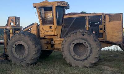 2018 Tigercat 720G Feller Buncher