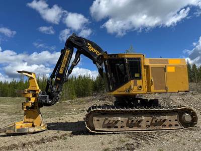 2022 Tigercat LX870D Feller Buncher