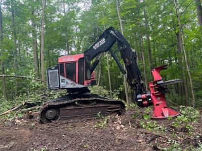 2010 TimberPro TL735B Feller Buncher - 360 Degree Hotsaw