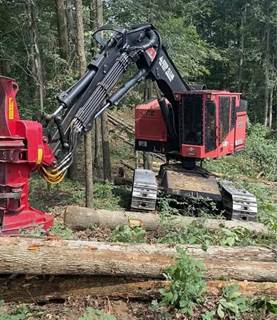 2017 TimberPro TL745C Wheeled Feller Buncher