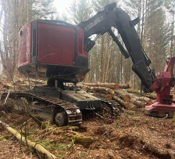 2019 TimberPro TL745D Track Feller Buncher