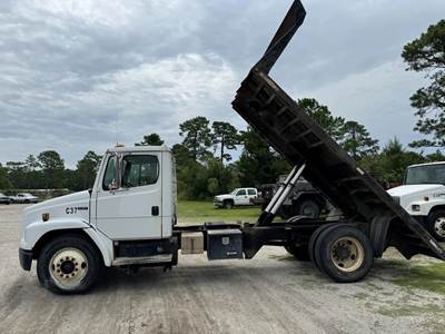 2000 Freightliner FL60 Flatbed Dump Truck