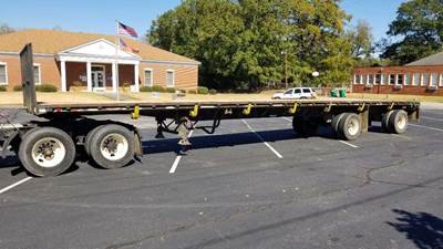 1988 Trail Mobile 48' Flatbed Trailer