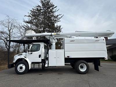 2016 Freightliner M2 Forestry Bucket Truck - Altec LR756 FM Aerial Lift