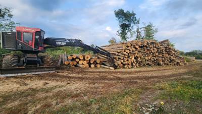 2015 TimberPro TF830B Combo Machine