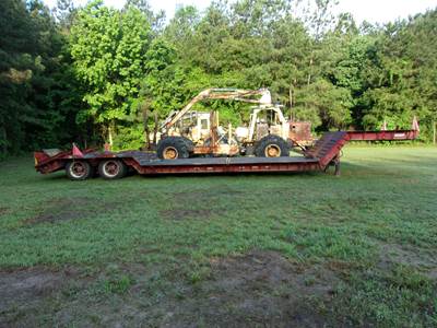 1987 Clark 70,000 lb Gooseneck Trailer