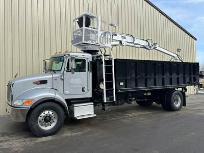 2017 Peterbilt 348 Grapple Truck - Hood 7000 Grapple