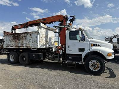 2002 Sterling M8500 ACTERRA 4X2 Grapple Truck - Palfinger PRL260 Grapple