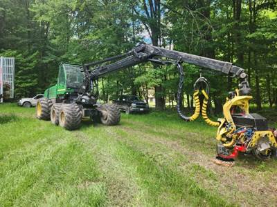 2008 John Deere 1270D Eco III Harvester - Waratah H480 Harvester Head