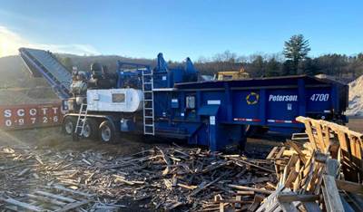2006 Peterson Pacific 4700B Horizontal Grinder