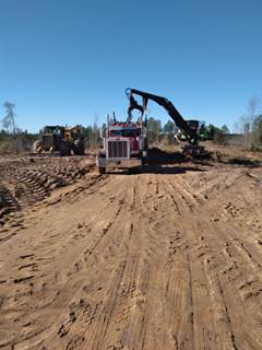 2009 John Deere 437C Log Loader - Delimber For Sale | South, NC ...