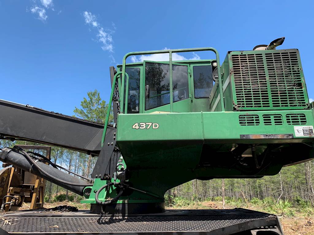 2014 John Deere 437D Log Loader Delimber For Sale, 11,210 Hours