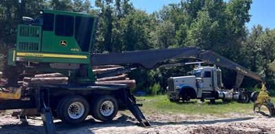 2019 John Deere 437E Log Loader