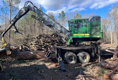 2018 John Deere 437E Log Loader