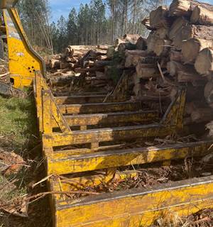 2021 John Deere 437E Log Loader For Sale, 5,642 Hours | South, NC ...