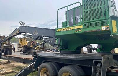 2017 John Deere 437E Log Loader