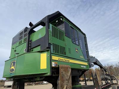 2018 John Deere 437E Trailer-Mounted Log Loader For Sale - Blowing Rock ...