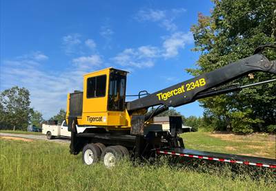 2019 Tigercat 234B Trailer-Mounted Log Loader - CSI 264 Ultra