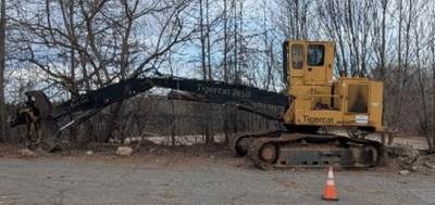 Tigercat 245B Log Loader - Hultdins Super Saw 550S Grapple/Saw