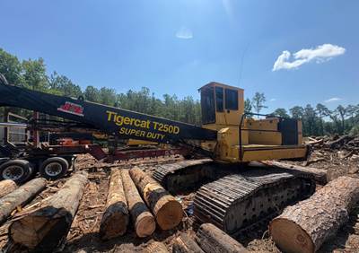 2019 Tigercat 250T Track Log Loader